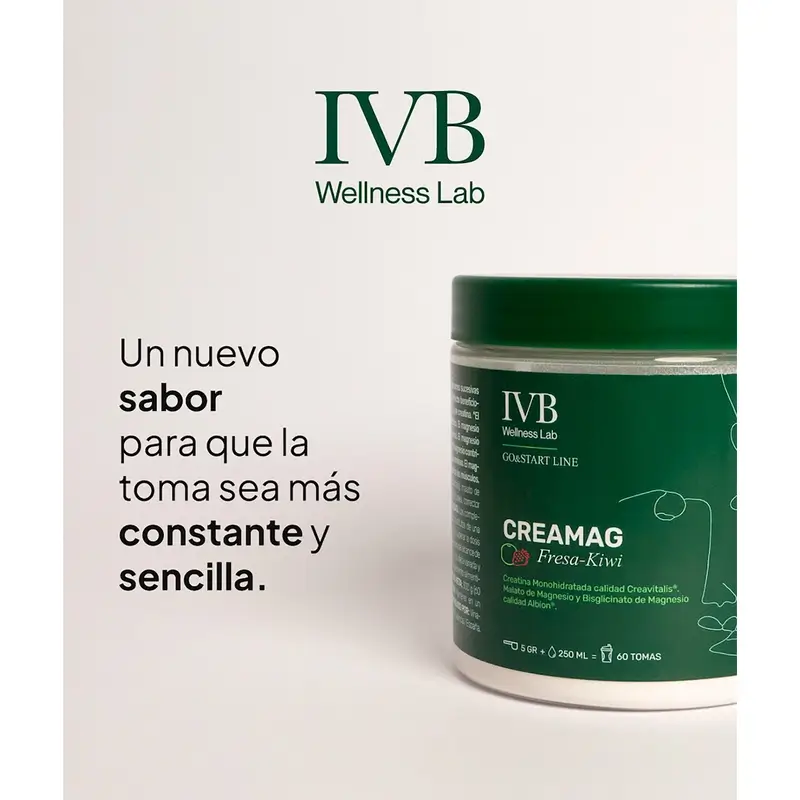 Ivb Wellness Lab Go&Start Line Creamag Strawberry-Kiwi Flavour, 300g