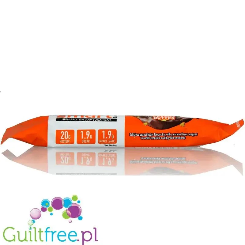 Phd Smart Choc & Peanut Butter - baton proteinowy 1,9g cukru
