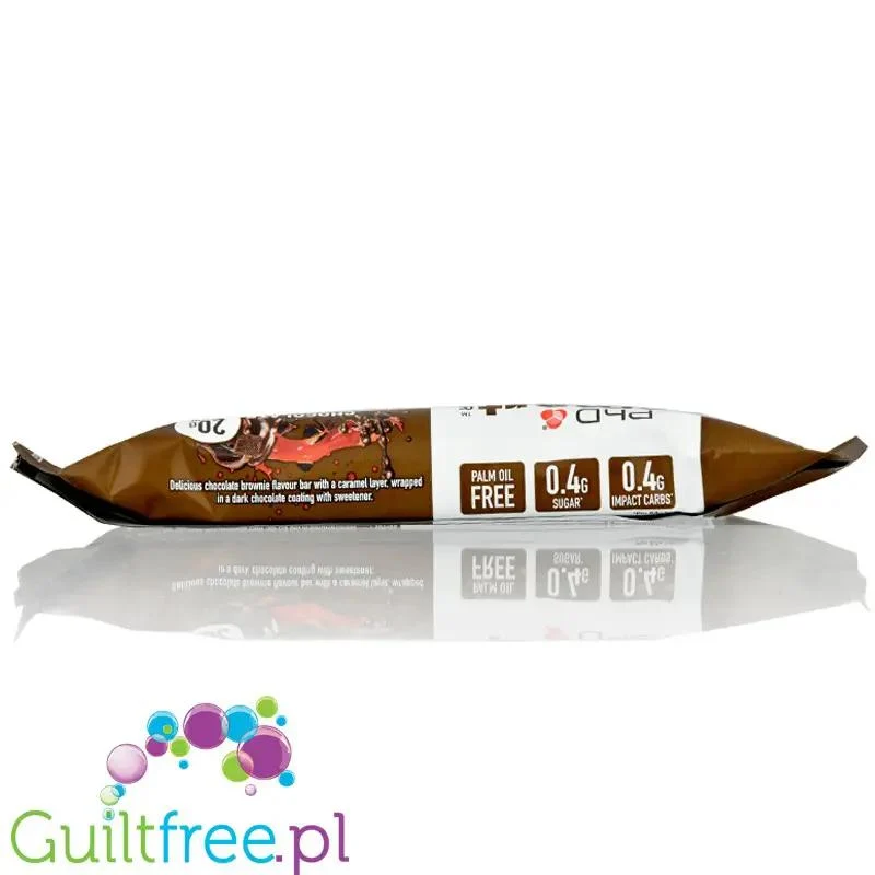 Phd Smart Chocolate Brownie - baton proteinowy 0,4g cukru