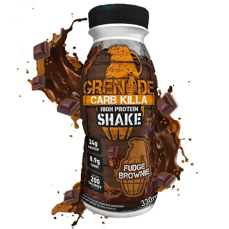 Grenade Carb Killa Fudge Brownie czekoladowy protein drink 24g białka