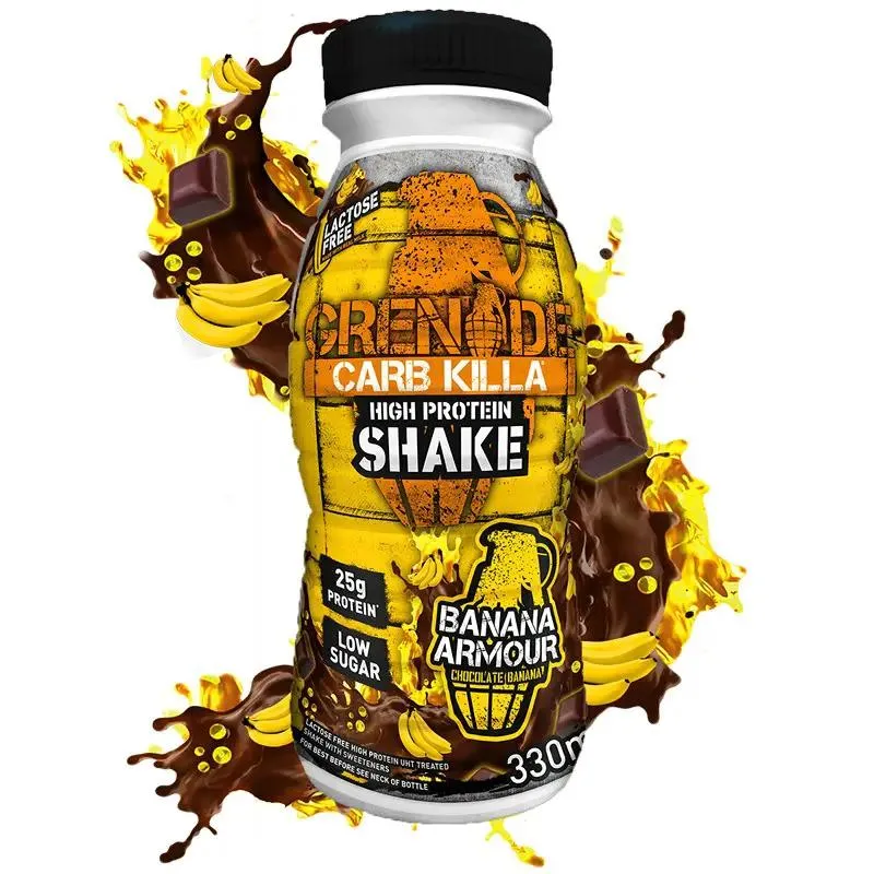 Grenade Carb Killa Banana Armour - szejk białkowy bez laktozy Banan & Czekolada