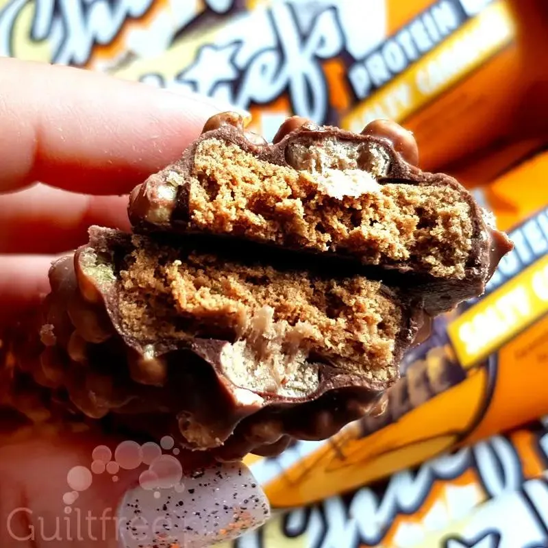 Chiefs Protein Bar Salty Caramel - baton proteinowy, Solony Karmel & Mleczna Czekolada,20g białka & 200kcal