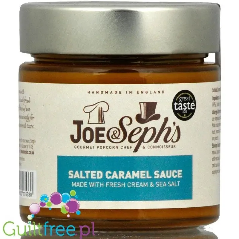 Joe & Seph's Salted Caramel Sauce (CHEAT MEAL) - najlepszy angielski solony karmel