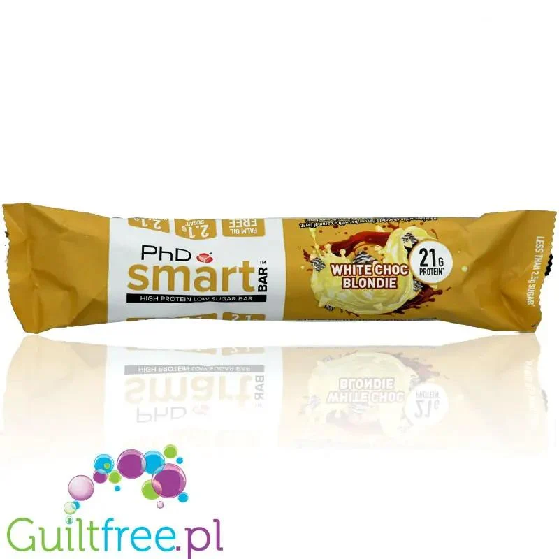 Phd Smart White Choc Blondie - baton proteinowy Biała Czekolada & Karmel