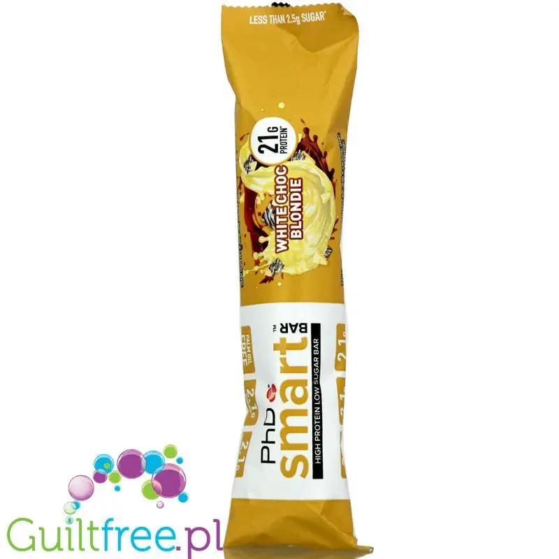Phd Smart White Choc Blondie - baton proteinowy Biała Czekolada & Karmel