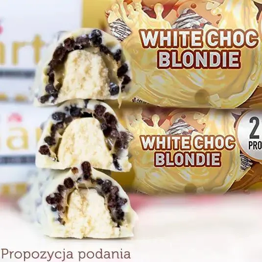Phd Smart White Choc Blondie - baton proteinowy Biała Czekolada & Karmel