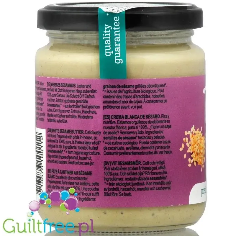 Terrasna Tahin White biała pasta sezamowa 100%