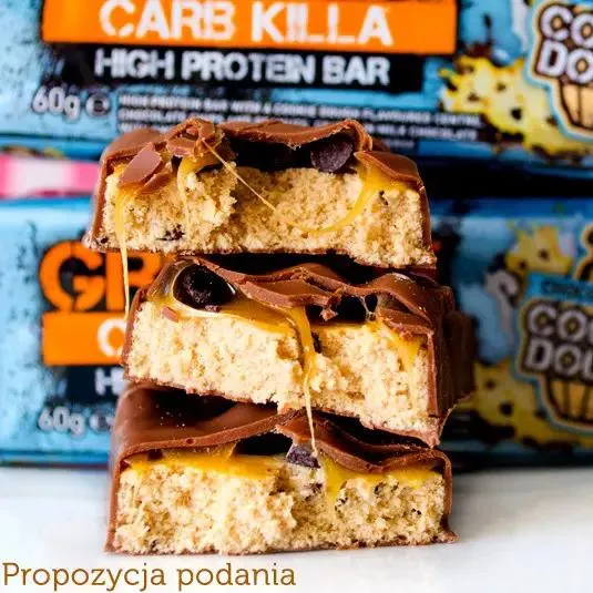 Grenade Carb Killa Cookie Dough, baton białkowy z ksylitolem, Ciasteczka & Czekolada