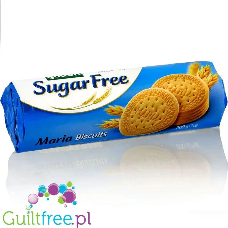Gullón ZERO Maria Sugar Free - klasyczne kruche waniliowe herbatniki bez cukru