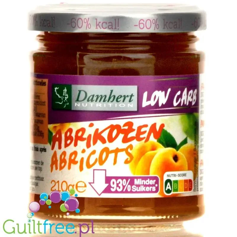Damhert Low Carb morelowy dżem bez dodatku cukru