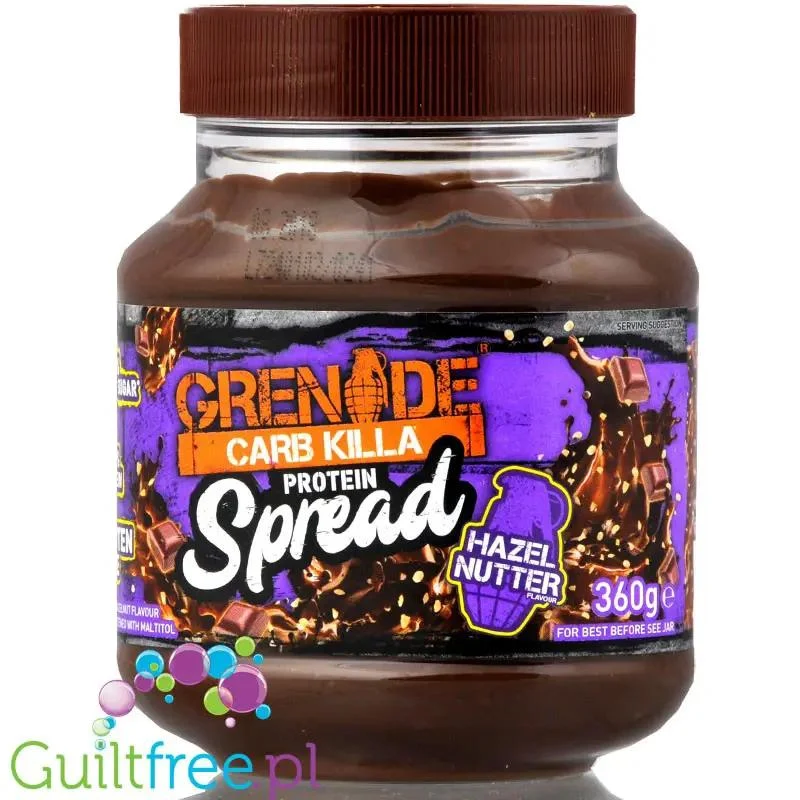 Grenade Carb Killa Hazel Nutter krem czekoladowy z białkiem WPC