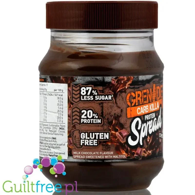 Grenade Carb Killa Milk Chocolate krem czekoladowy z WPC