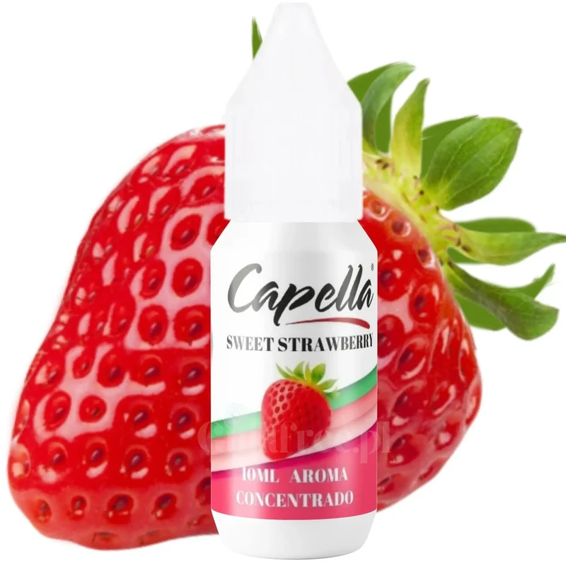 Capella Sweet Strawberry - skoncentrowany aromat truskawkowy bez cukru i bez tłuszczu