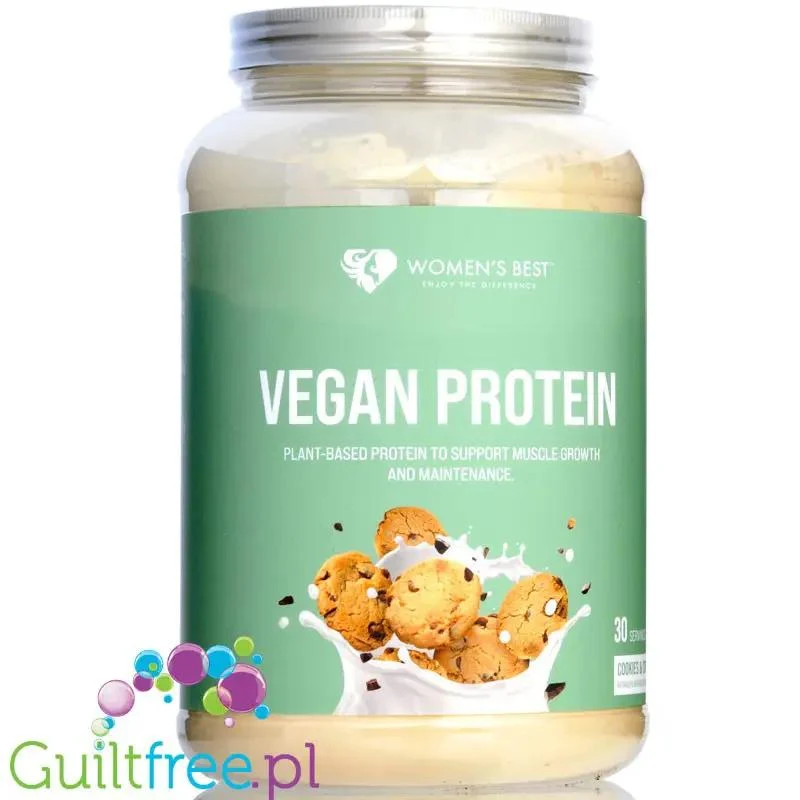Women's Best Vegan Protein Cookies & Cream - wegańska odżywka proteinowa dla kobiet