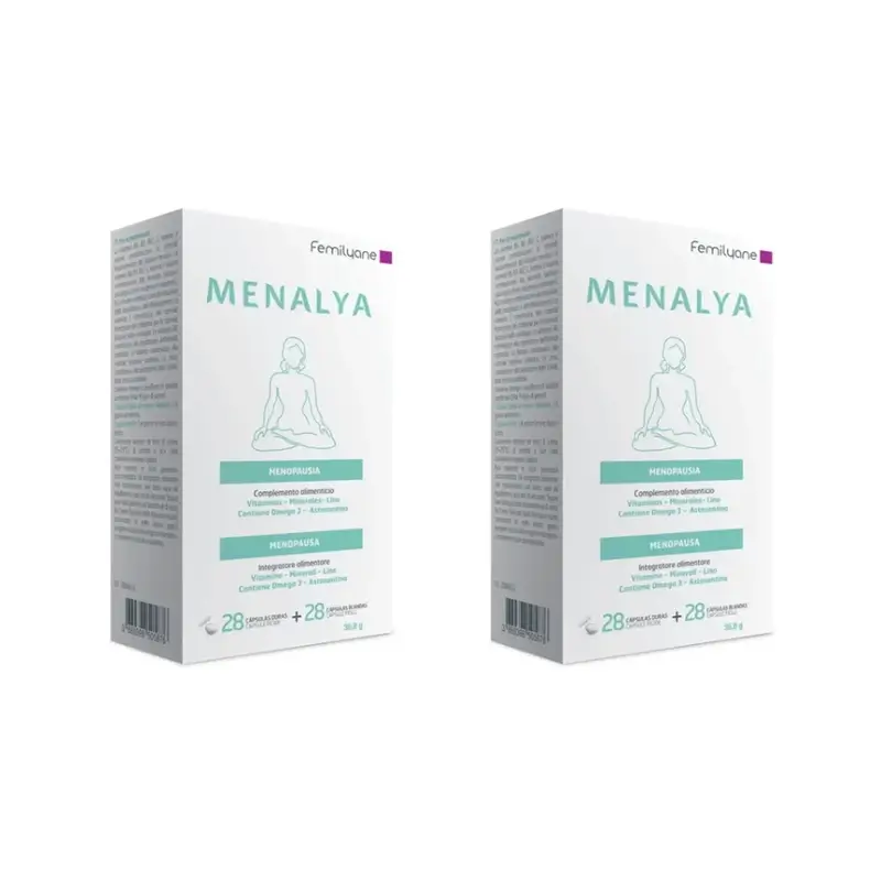 Femilyane Menalya Menopause Food Supplement , 28 Capsules + 28 Capsules, Pack Of 2
