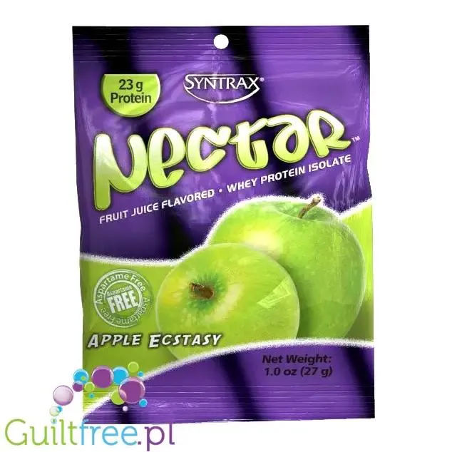 Syntrax Nectar Apple Ecstasy - odżywka białkowa bez cukru i bez tłuszczu