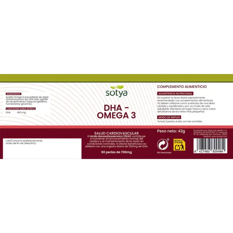Sotya Dha 700 Mg , 60 capsules