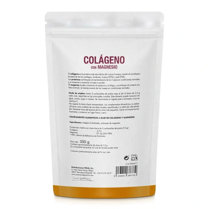 Ana Maria Lajusticia Collagen With Magnesium Doypack , 350 grams