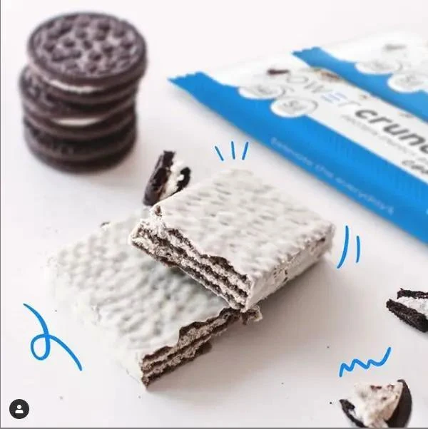 Power Crunch Cookies & Creme PUDEŁKO x 12 SZT - proteinowy wafelek ze stewią