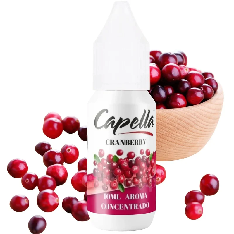 Capella Cranberry - skoncentrowany żurawinowy aromat bez cukru i bez tłuszczu