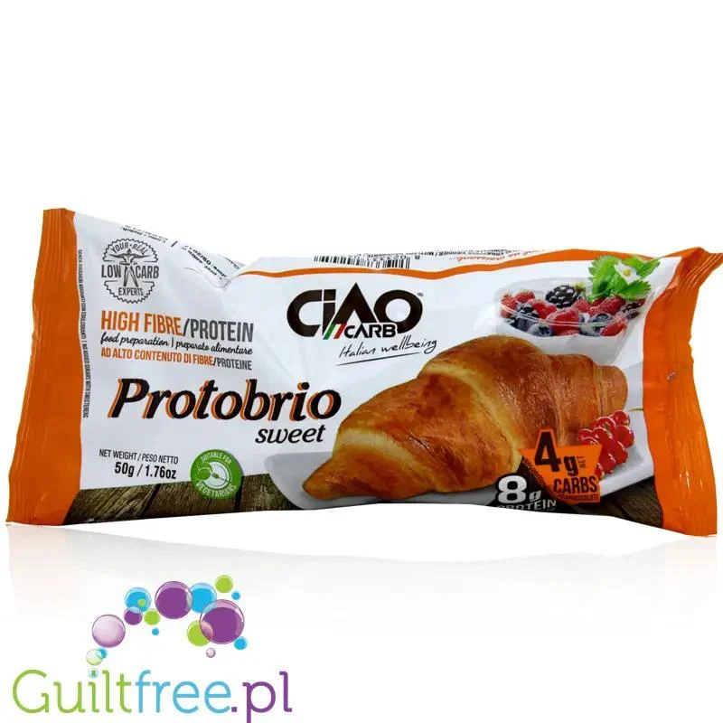 Ciao Carb Croissant błonnikowy 2,5g węglowodanów i 13g błonnika