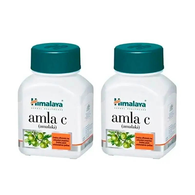 Pure Herbs Amla C, Pack 2 x 60 capsules