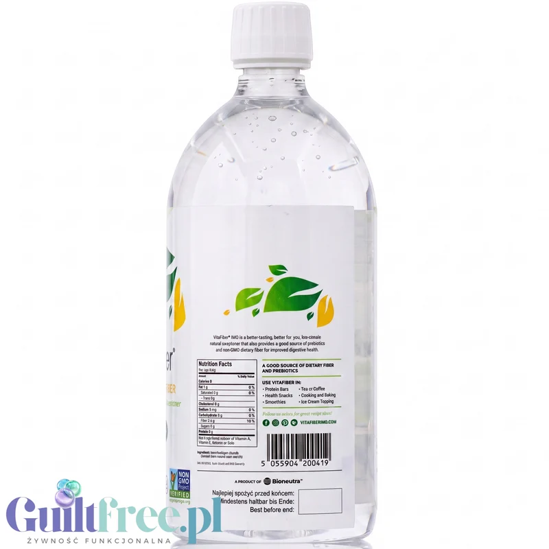 VitaFiber™ Syrop 1,38kg - Naturalny Słodzik 70% Błonnika