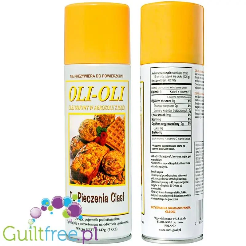 OLI-OLI, Dietetyczny spray do pieczenia ciast
