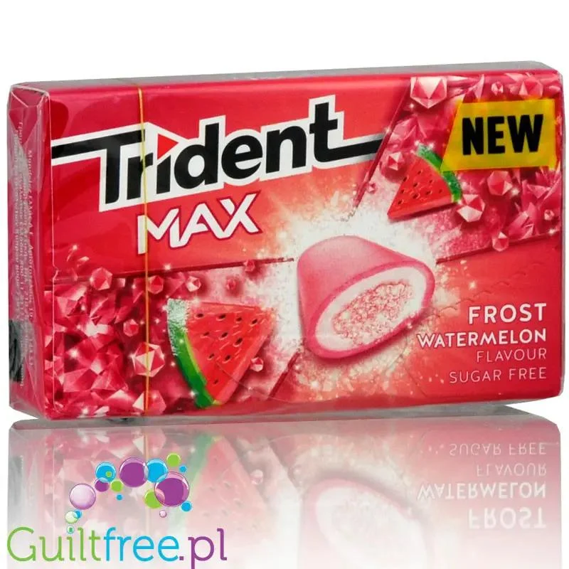 Trident Max Frost Watermelon guma do żucia bez cukru