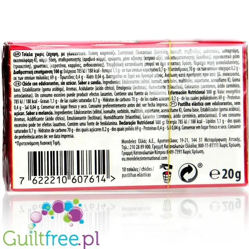 Trident Max Frost Watermelon guma do żucia bez cukru