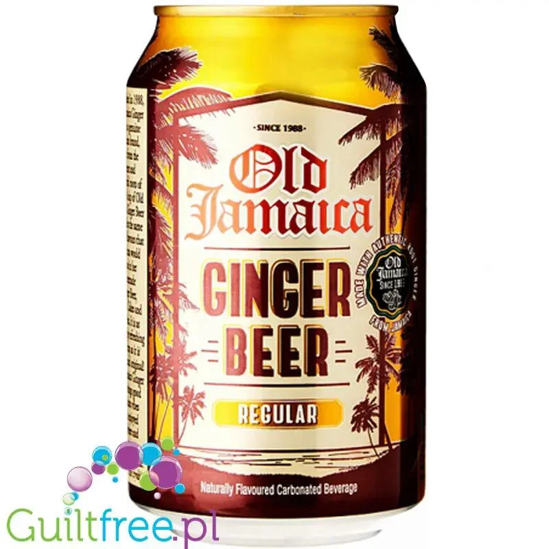 D&G Old Jamaica Ginger Beer Regular (CHEAT MEAL) bezalkoholowe piwo imbirowe 330ml 0% vol alk
