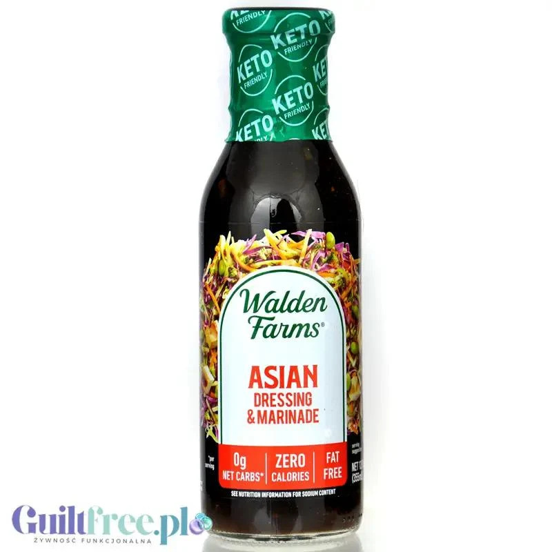 Walden Farms Asian Dressing - orientalny dressing do sałatek i marynata bez kalorii