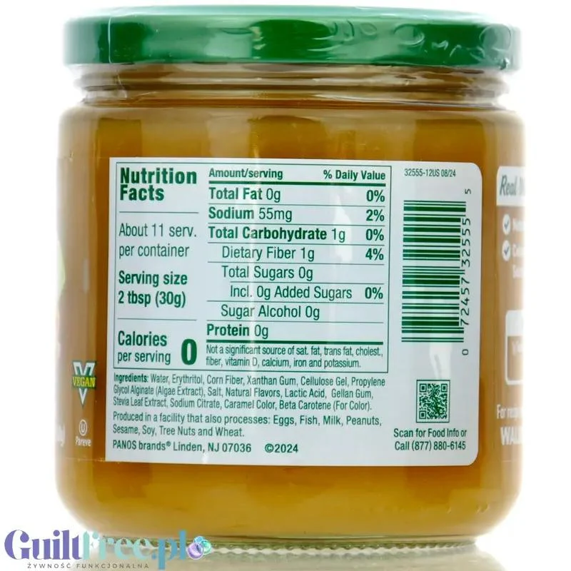 Walden Farms Caramel Dessert Dip - krem zero kalorii o smaku karmelowym, wersja USA bez sukralozy