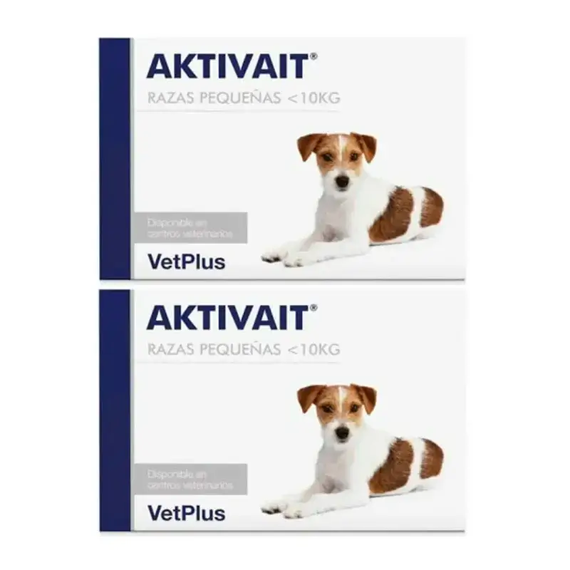 Aktivait Small Breed Dog Blister, Pack 2 x 60 Tablets