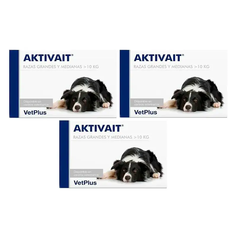 Aktivait Large Breed Dogs Blister, Pack 3 x 60 Tablets