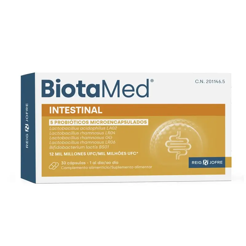 Biotamed Intestinal Flora, 30 Capsules