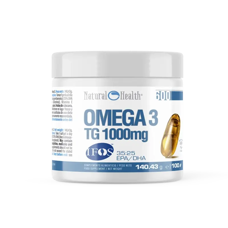 Natural Health Omega 3 35 Dha/25 Epa Tg Ifos, 100Cap