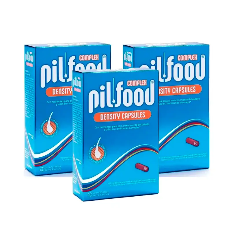 Pilfood Complex Hair and Nails, Pack 3 x 60 tablets