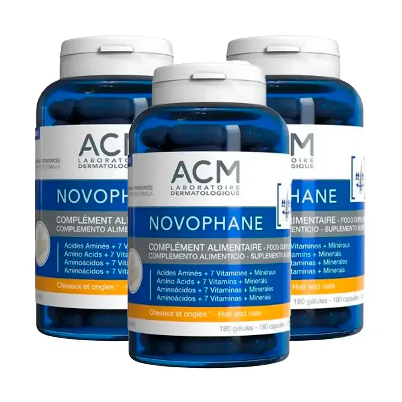 Acm Novophane, Pack 3 x 180 capsules