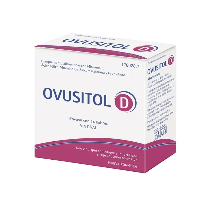 Ovusitol D, Pack 6 x 14 Envelopes