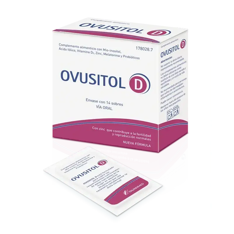 Ovusitol D, Pack 6 x 14 Envelopes