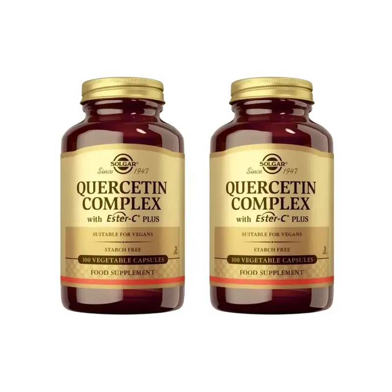 Solgar Quercitin Complex, 2X100 Capsules