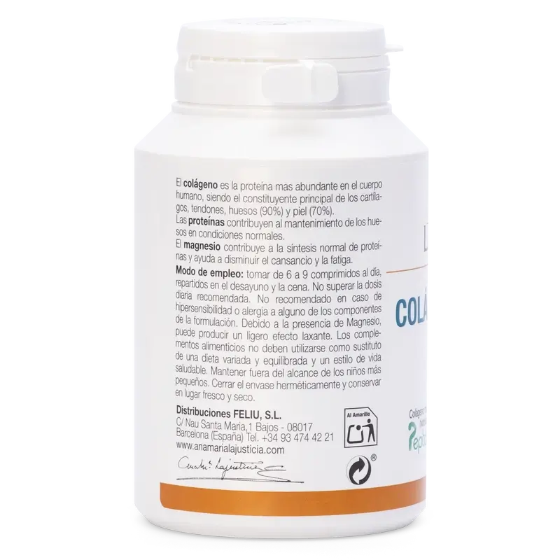 Ana Maria Lajusticia Marine Collagen With Magnesium, 2X180 Tablets